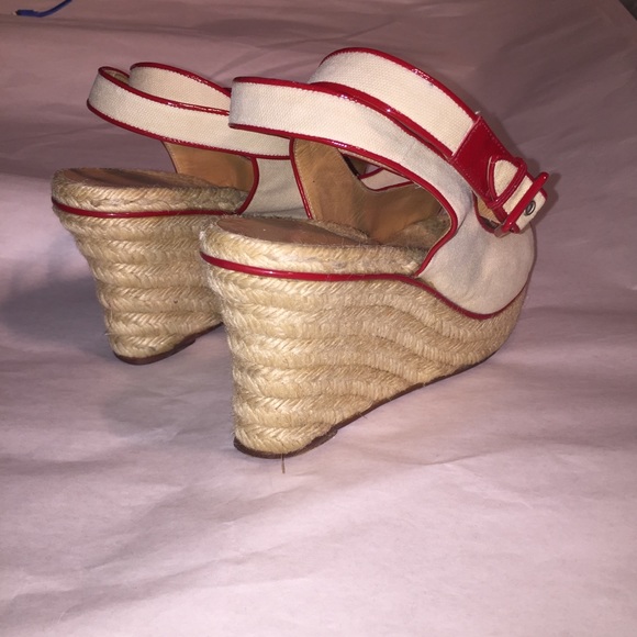 authentic HERMÈS platform wedge ESPADRILLE size 41 - Picture 4 of 8
